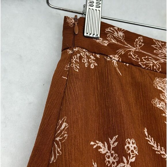 FLORAL FRILL WRAP SKIRT Sz XS Ruffle Hem - Picture 4 of 7